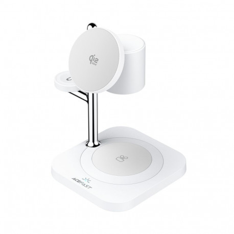 Acefast Acefast E39 Qi2.2 25W 4-in-1 Wireless Desk Charger for Phone, Watch, and Headphones with Nig