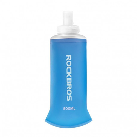 Rockbros Rockbros 35210027002 soft flask running water bottle 500 ml - blue