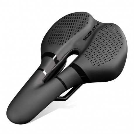 Rockbros Rockbros 8182 city bicycle saddle, comfortable, anatomical - black