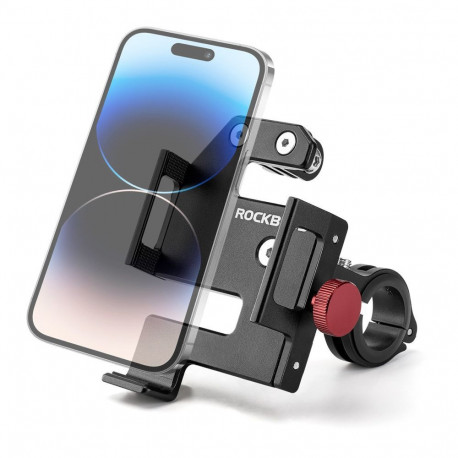 Rockbros Rockbros 25210038101 clamp phone holder - black