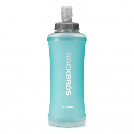 Rockbros Rockbros 350017002 soft flask running water bottle 500 ml - light blue