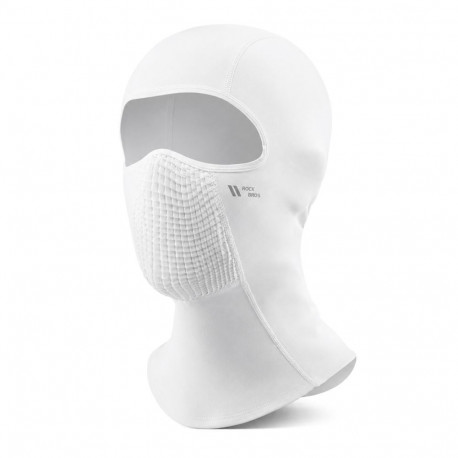 Rockbros Rockbros LF25699 fleece cycling balaclava - white