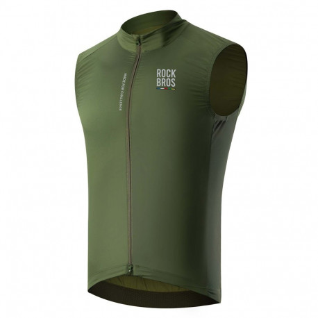 Rockbros Rockbros TLMJ003-01 ROAD TO SKY men's lightweight breathable cycling vest M - green