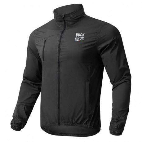 Rockbros Rockbros TLWT002 ROAD TO SKY L Bicycle Windbreaker - Black