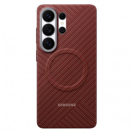 Samsung Samsung Carbon Magnet Case for Samsung Galaxy S26 Ultra, MagSafe Compatible - Red