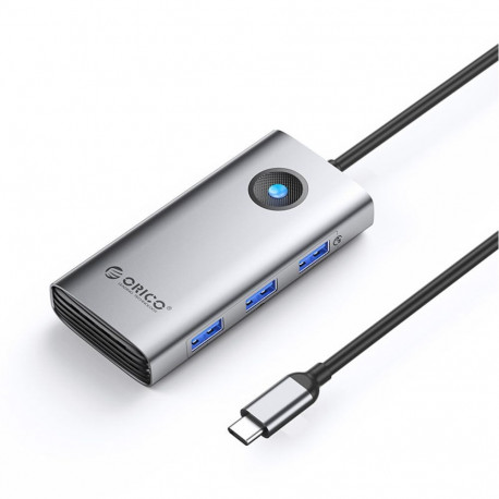 Orico Orico PW11 6in1 USB-C Docking Station 3x USB-A 3.0 1x USB-C PD 100W 1x HDMI 4K 30Hz 1x RJ45 2.