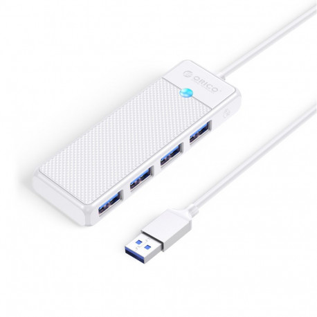 Orico Orico PAPW4A-U3 USB Hub 4-port 4x USB-A 3.0 1 m - white