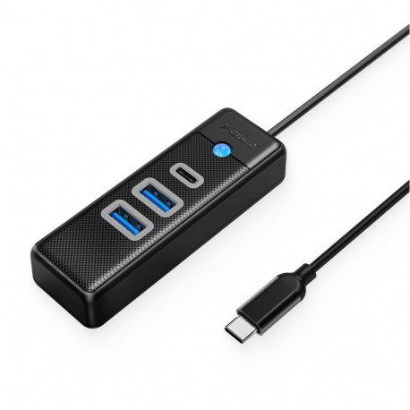 Orico Orico PWC2U-C3 3-port USB hub 2x USB-A 3.0 1x USB-C 3.0 0.15 m - black