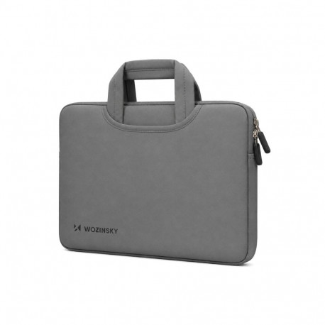 Wozinsky Wozinsky WNT-11G 10-11" Laptop Bag with Retractable Neoprene Handle - Gray