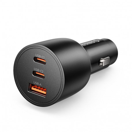 Orico Orico PowerLink 165W USB-A + 2x USB-C Car Charger - Black