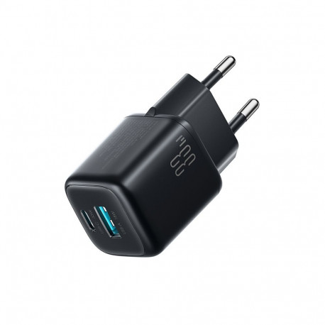 Joyroom Joyroom JR-TG7 33W USB-A + USB-C Wall Charger with 60W USB-C to USB-C 1m Cable - Black