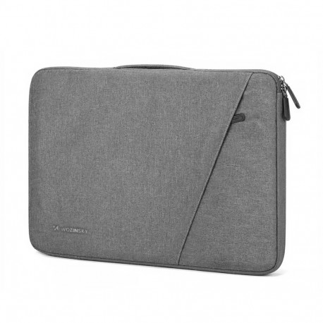 Wozinsky Wozinsky WTNP-17G 17" Laptop Bag with Retractable Handle - Gray