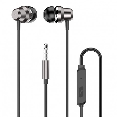 Dudao Dudao X10PRO in-ear headphones, wired, 3.5mm mini jack - black