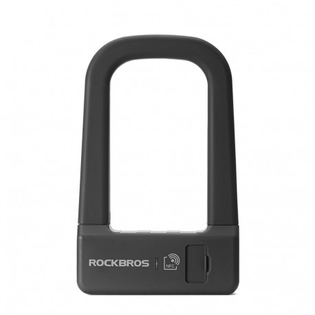 Rockbros Rockbros RBNS1 SMART Bike Lock with NFC Reader - Black
