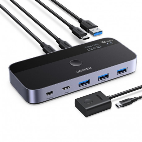 Ugreen Ugreen switch USB-C USB-A 10Gb/s - gray