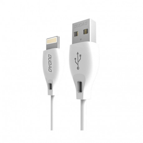 Dudao Dudao USB / Lightning cable 2.4A 1m white (L4L 1m white)