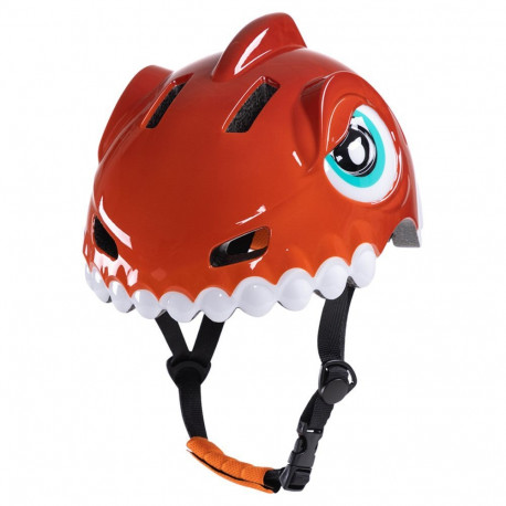 Wozinsky Wozinsky Children's Bike Helmet Dinosaur Pattern S - Red