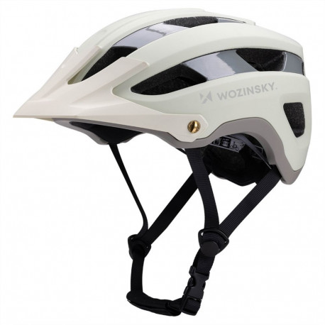 Wozinsky Wozinsky MTB bicycle helmet with a removable visor, lightweight, L - pastel green