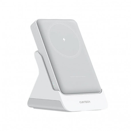 Cuktech Cuktech WPB100N 20W 10000mAh Magnetic Power Bank with Stand - White