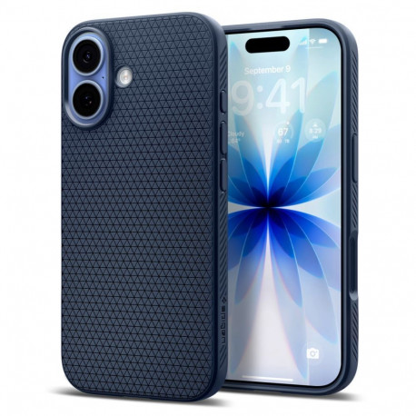 Spigen kaitseümbris Liquid Air Case Apple iPhone 17, sinine