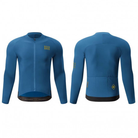 Rockbros Rockbros YDWT020 Diamond Spring/Autumn/Winter Cycling Jersey Size XL - Blue