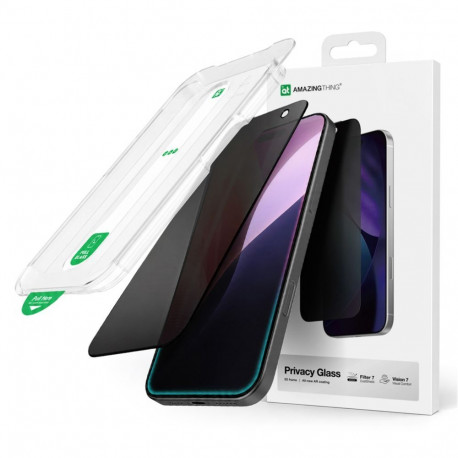 AmazingThing AmazingThing Titan Vision 7 Tempered Glass for iPhone 17 Pro Privacy