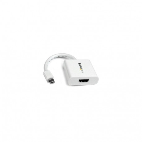StarTech.com Mini DisplayPort to HDMI Adapter - mDP to HDMI Video Converter - 1080p - Mini DP or Thu