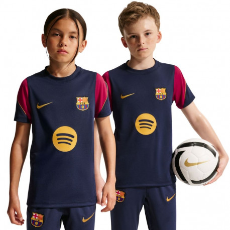 Nike laste jalgpallisärk FC Barcelona Strike II3237 401, tumesinine-bordoopunane