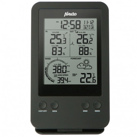 Alecto ilmajaam WS-3400 professionaalne traadita andur