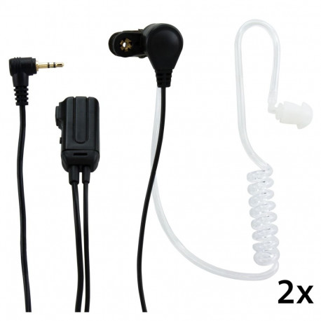 Alecto FRH-10 DUO Walkie Talkie Headset 2-Pack