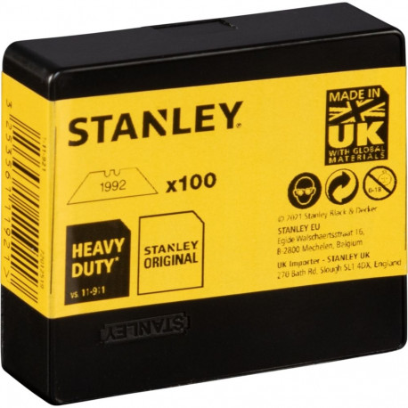Stanley Utility Blades 1992 100 pcs.