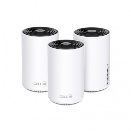 Networking Equipment - TP-LINK Deco XE75 5400 Mbps Wi-Fi 6E 7200 sq ft Coverage 3-Pack