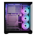 Computer Case - MODECOM Volcano SPACE XL ARGB Full Tower E-ATX 5F Black