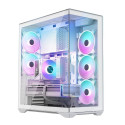 Computer Case - MODECOM Volcano SPACE XL Full Tower E-ATX, ARGB, White