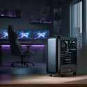 The MC-851 Mobile CPU Stand Cart is an adjustable under-desk floor holder designed 