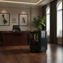 The MC-851 Mobile CPU Stand Cart is an adjustable under-desk floor holder designed 