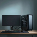 The MC-851 Mobile CPU Stand Cart is an adjustable under-desk floor holder designed 
