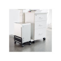 The MC-851 Mobile CPU Stand Cart is an adjustable under-desk floor holder designed 