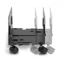 The MC-851 Mobile CPU Stand Cart is an adjustable under-desk floor holder designed 