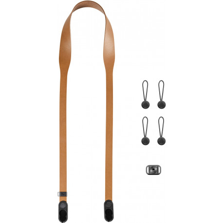 Peak Design kaamerarihm Form Leather Standard, tan