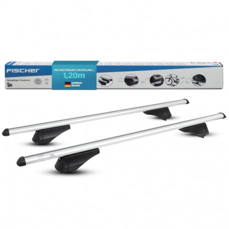 Roof Rack Crossbar - Fischer CrossLine 1200 mm Black