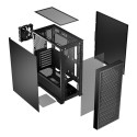Computer Case - Logic DART PRO SOLID MIDI USB-C ATX 15.5cm CPU Cooler 34cm GPU Black
