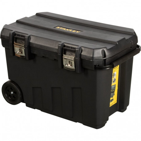 Mobile Montagebox, 90 Liter (schwarz, mit Trolley-Griff)