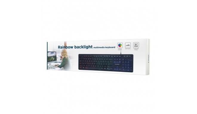 GEMBIRD KB-UML-02 keyboard Backlight