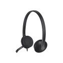 LOGITECH USB Headset H340 Headset on-ear wired
