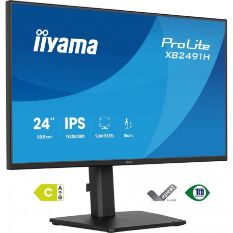 iiyama arvutimonitor ProLite XB2491H-B1 60.5cm (23.8") 1920 x 1080 pikslit Full HD LCD, must