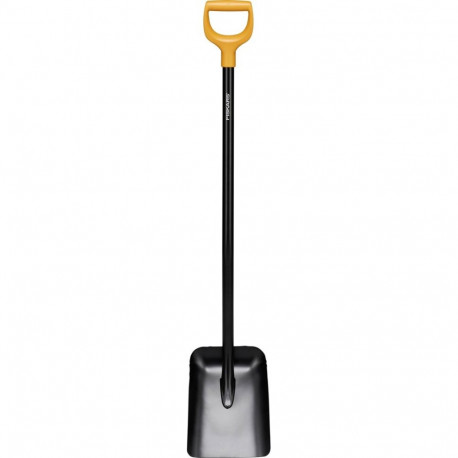 FISKARS SOLID METAL SHOVEL WITH D-SHAPED HANDLE