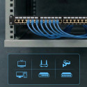 Extralink Patchpanel CAT5E STP V2 24 port