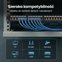 Extralink Patchpanel CAT5E STP V2 24 port
