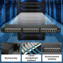 Extralink Patchpanel CAT5E STP V2 24 port